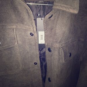 Banana Republic Italian Mole Skin Tucker Jacket